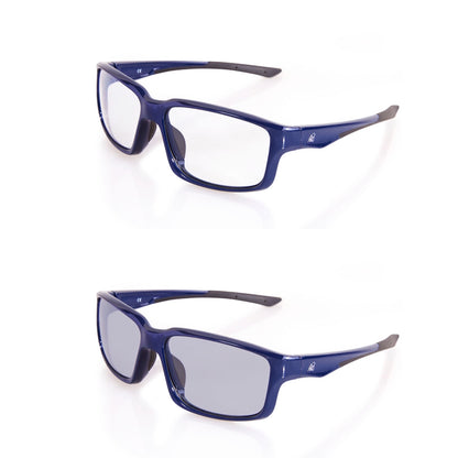 Rad8 504 - Photochromic Lenses, Navy Blue Frame