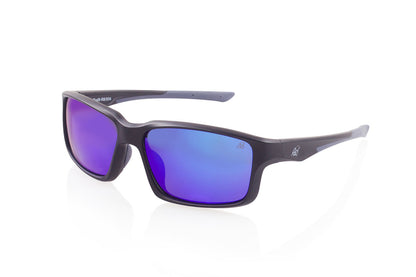 Rad8 504 - Polarised Navy Lenses, Matt Black Frame