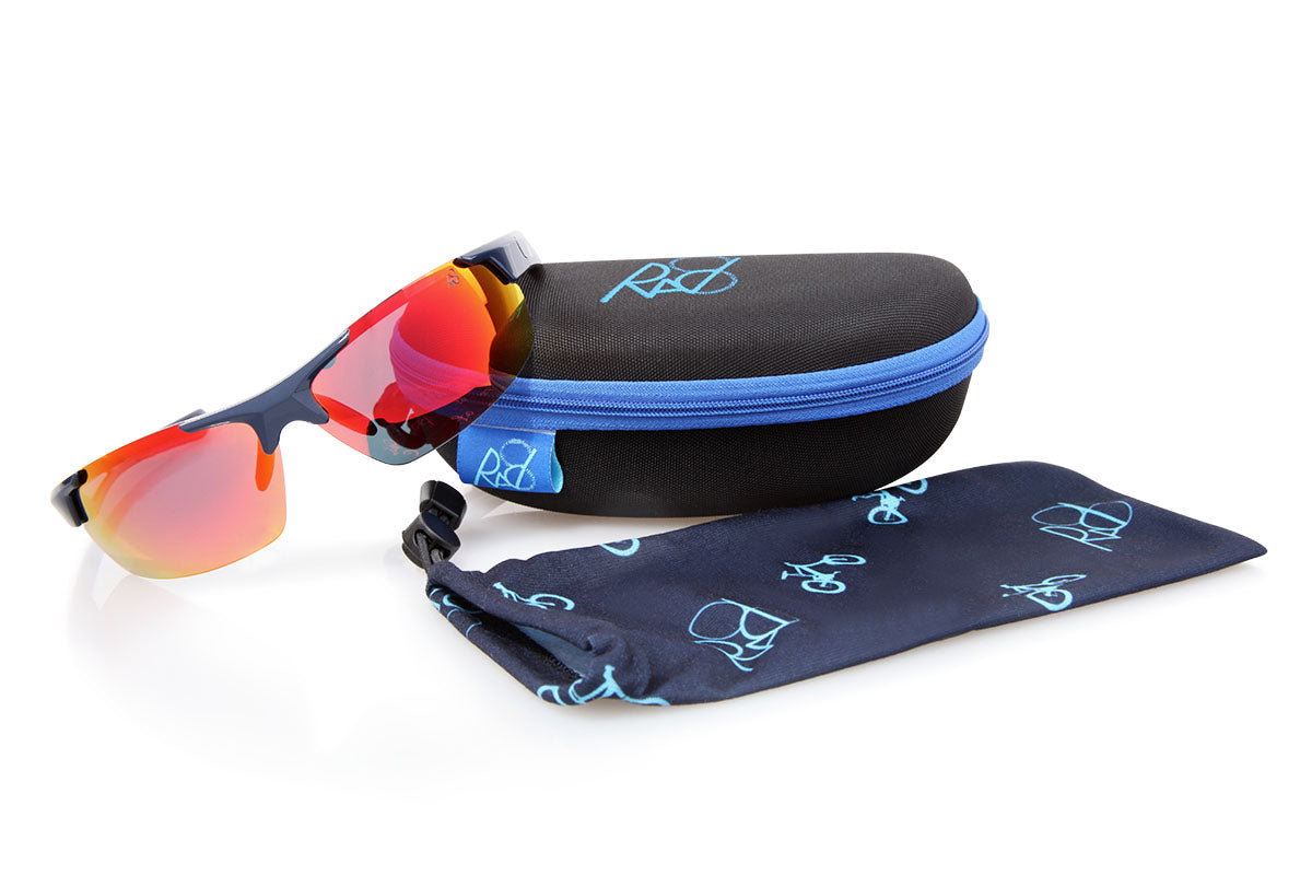 Rad8 502 - Polarised Red Mirror Lenses