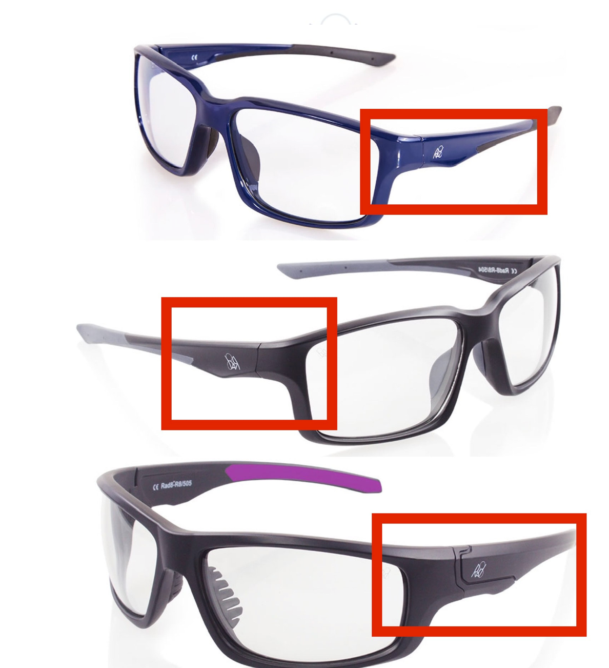 Replacement Lenses, Frames & Arms